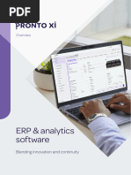 Pronto Xi 770 - ERP Analytics