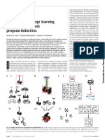 Human-level Concept Learning Through Probabilistic Program Induction [Lake2015]