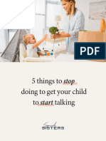 5 Things To STOP Doing To Get Your Child Talking