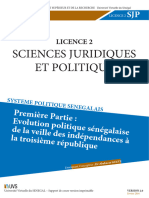 2 - Evolution Politique Sénégalaise de La Veille Des Indépendances À La Troisième République