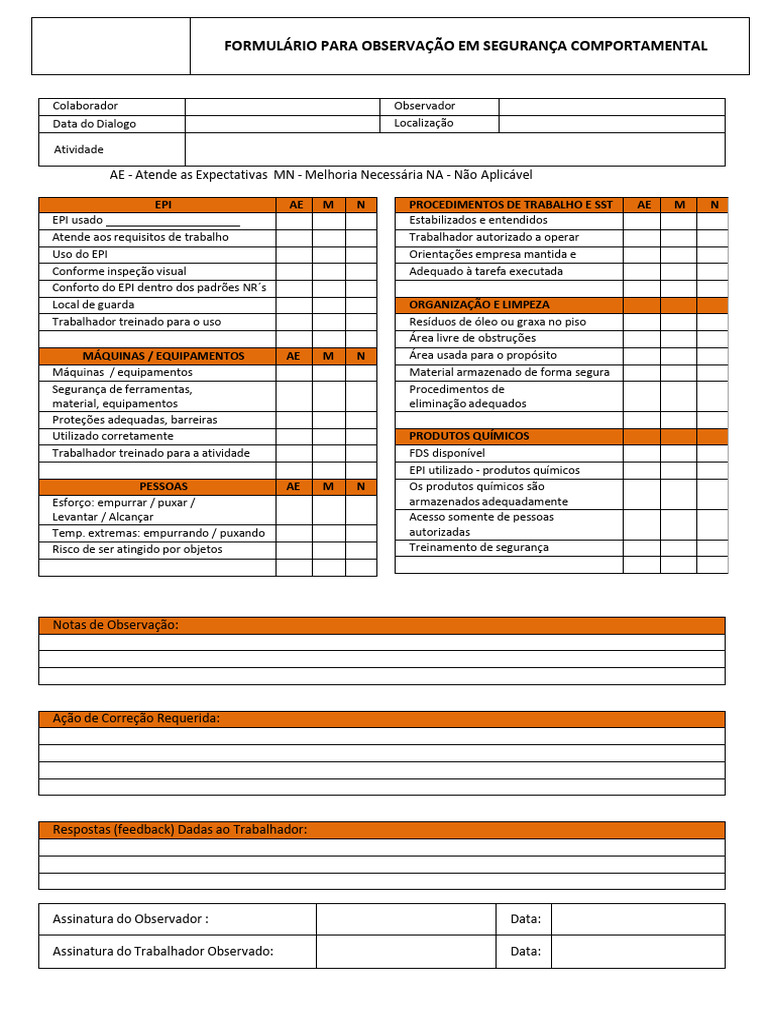 identificar riscos na obra