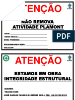 Placas Segurança Do Trabalho