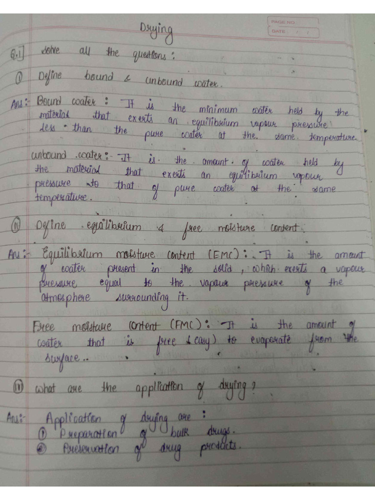 Drying | PDF