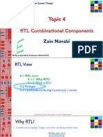 Lecture18-RTL Combinational Components - A-E