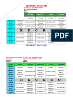 Horario Escolar526