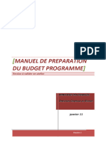Manuel Du Budget Programme Version 12