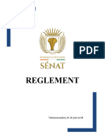 Règlement Du Sénat - Recueil Des Textes Du Sénat de Côte D'ivoire Du 24 Mars 2022