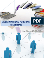 Diseminasi Dan Publikasi Penelitian