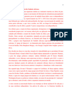 A Criação Da Organização Da Unidade Africana