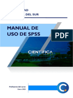 Manual SPSS - Cientifica - PRUEBA CHI CUADRADO