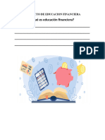 Proyecto de Educacion Financiera