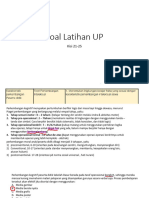 Soal Latihan UP Kisi 21 - 25 (Hasil Belajar)