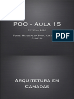 POO - 15 (Arquitetura em Camadas)