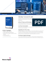 Product Brief Western Digital WD Blue PC HDD