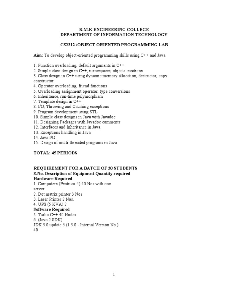 Cs 2312 Labmanual | PDF | Array Data Structure | Area