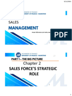 Sales Management Chapter 2 - Pham Tran Khoa