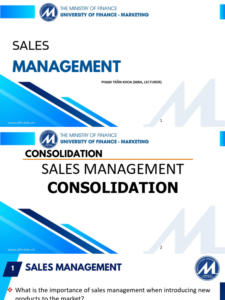 Sales Management Strategies and Training | PDF | Sales | Marketing