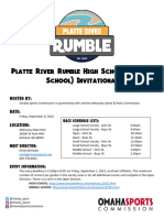 2023 Platte River Rumble High School Meet Booklet