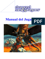 AD&D 2.0 Manual Del Jugador