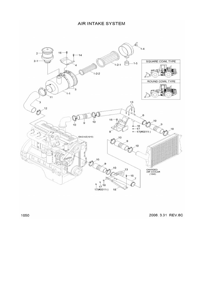 Air Intake System HL770-7 | PDF