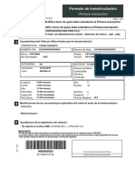 Formato de Inmatriculacion Chasis 058970