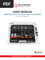 QNET Mechatronic Actuators - User Manual