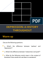 Depression - A History Throughout 2023