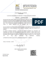 Hace Constar: Decreto 2655 de 1953 y Ley 73 DE 1962 Nit. 891.800.330