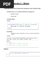 Python Lab Practical