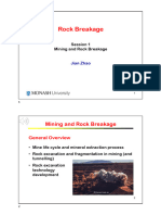 Week 1 - Mining and Rock Breakage