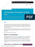 W05 - 10 Examples of Databases in The Real World - Liquid Web