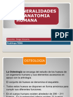 Generalidades de Anatomia Podfis 2014