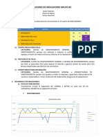 Observaciones de Indicadores