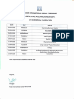 STD XII Mid Term Examination