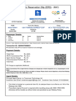 Electronic Reservation Slip (ERS) : 4604733941 12617/mangladweep Exp Ac 3 Tier Sleeper (3A)