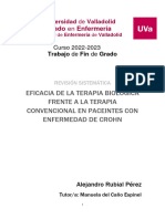 Eficacia de La Terapia Biologica Frente A La Convencional de La EC