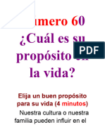 0 ¿Cuál Es Su Propósito en La Vida?: Número 6