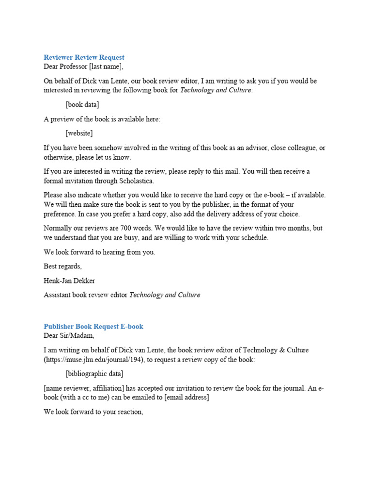Standard Emails | PDF | Books