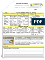 (PDF) 5° SEC. EDA 5 SEMANA 4 CYT Indaga 2023 Efectos Del Anhídrido Carbónico