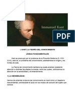 Kant. La Teoría Del Conocimiento.