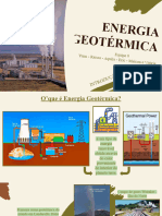 Energia Geotérmica - Apresentação