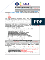 Offre Empoi Programme TST PDF