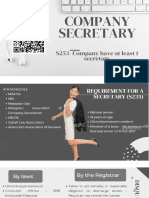 Introduction To Company Secretary