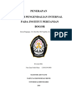 Penerapan Sistem Pengendalian Internal Ipb