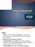 Utility Analysis