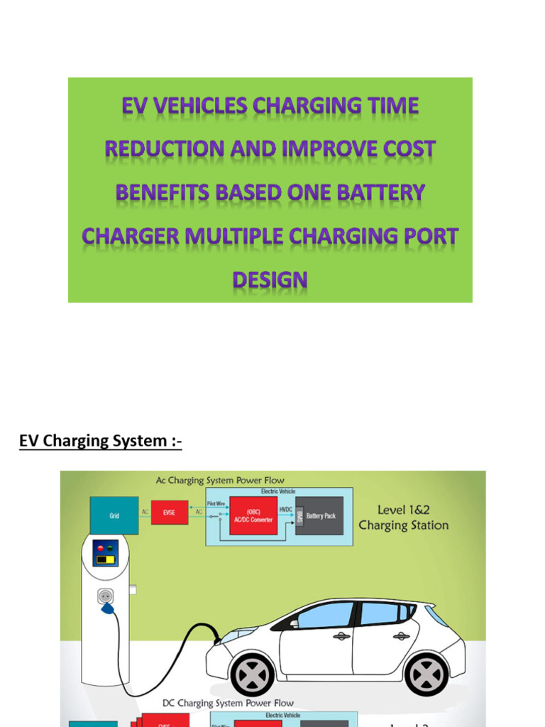 EV Vehicle Charging Proposal For Fastest Charging Method PDF