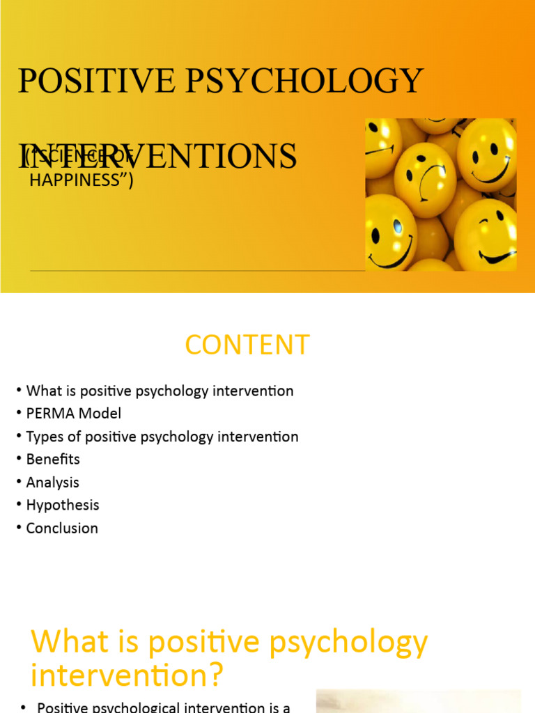 Ppis | PDF | Positive Psychology | Psychology