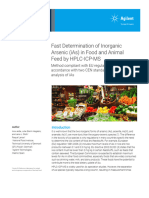 5994-1642EN Determination of IAs in Food and Animal Feed by HPLC-ICP-MS