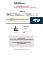 Examen Parcial I Registro de Fuentes Confiables Subrayada, Parafraseada y Sumillada para El Marco Conceptual de Idea Emprendedora