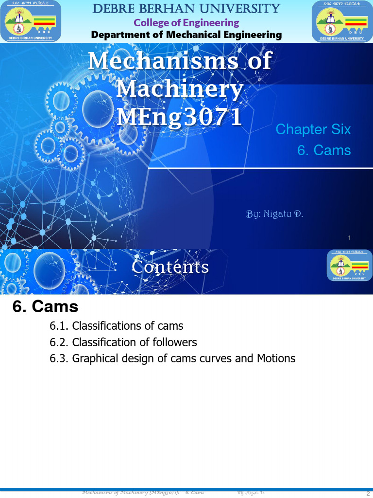 Cam Design and Motion Analysis | PDF | Machines | Acceleration